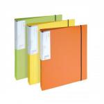 GLO Ring Binders 2 O-Ring Size 25mm A4 Assorted [Pack 3]